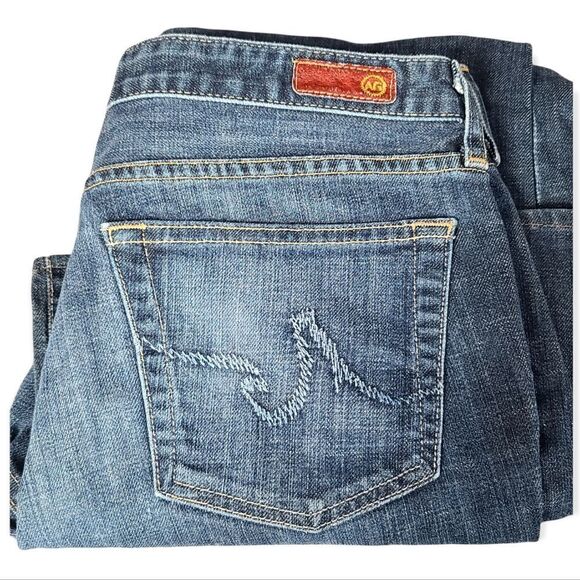 AG Adriano Goldschmeid The Club Bootcut Flare Lowrise Jeans 31 - Picture 2 of 7